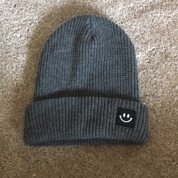 beanie smiley face